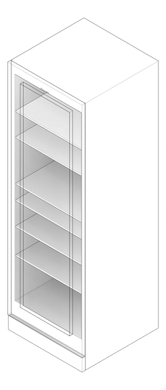 3D Documentation Image of Refrigerator Freestanding Vintec Premium Wine 198Bottle