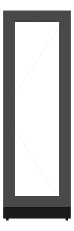 Front Image of Refrigerator Freestanding Vintec Premium Wine 198Bottle