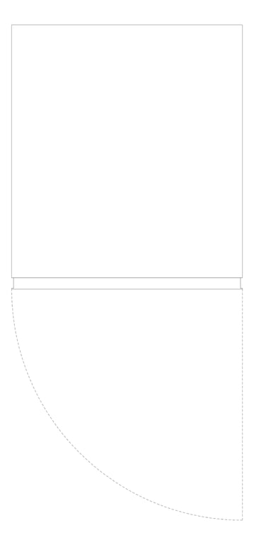 Plan Image of Refrigerator Freestanding Vintec Wine 130Bottle