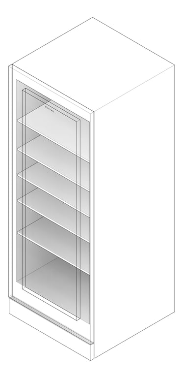 3D Documentation Image of Refrigerator Freestanding Vintec Wine 148Bottle