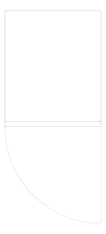 Plan Image of Refrigerator Underbench Vintec Wine 35Bottle
