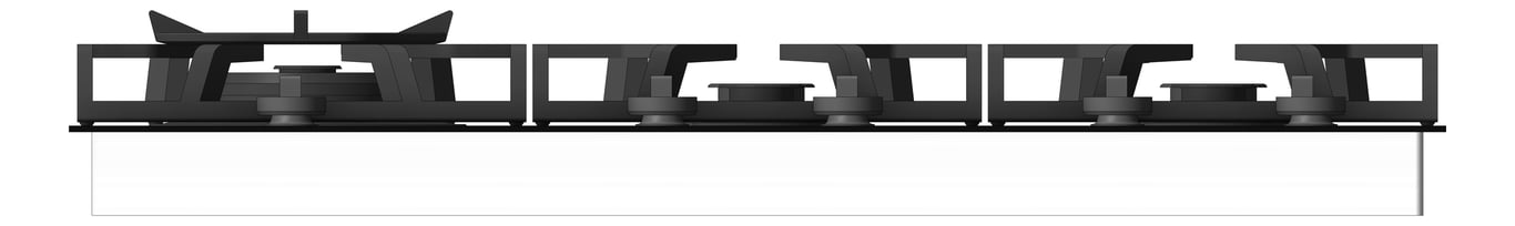 Front Image of Cooktop Gas Westinghouse 900 Glass