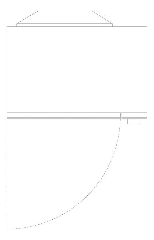 Plan Image of Microwave Countertop Westinghouse 29L