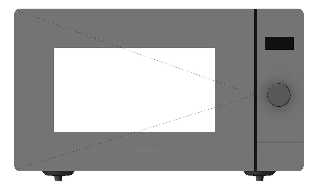 Front Image of Microwave Countertop Westinghouse 42L