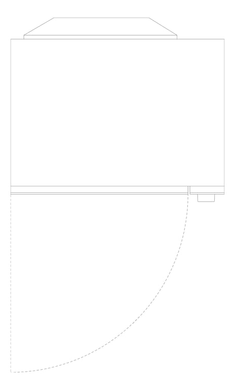 Plan Image of Microwave Countertop Westinghouse 45L