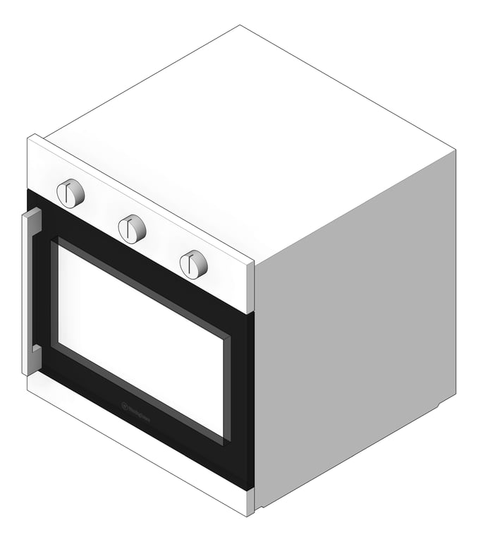 Oven Electric Westinghouse 600 SideOpening