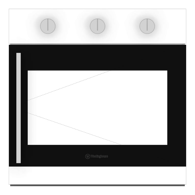 Front Image of Oven Electric Westinghouse 600 SideOpening