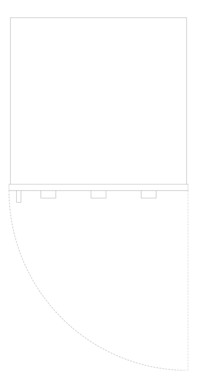 Plan Image of Oven Electric Westinghouse 600 SideOpening