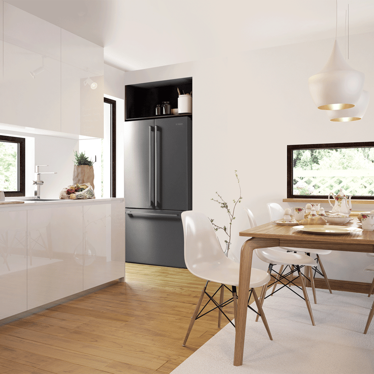 WHE5204BC insitu SP Image of Refrigerator FrenchDoor Westinghouse 491L