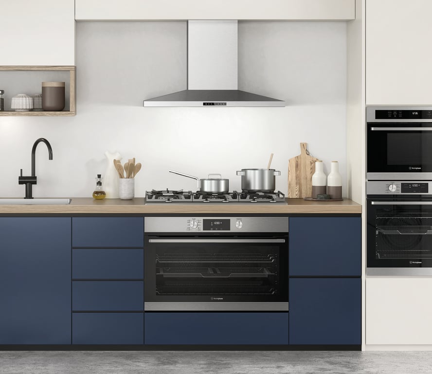 WRC914SC insitu from SHOT 11 Image of Rangehood Canopy Westinghouse 900 TouchControl