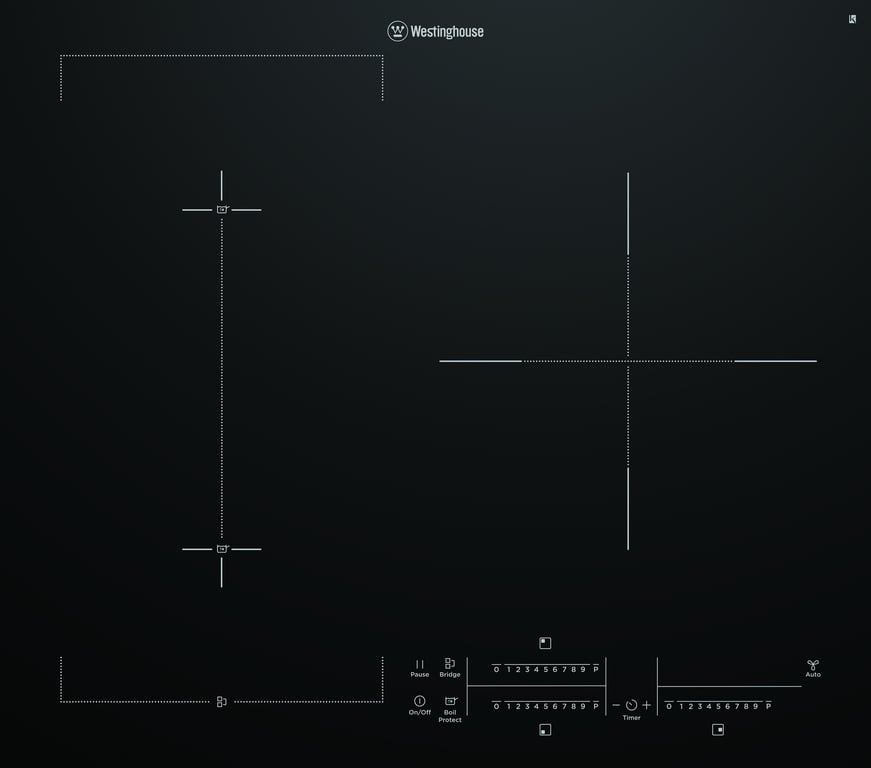 Westinghouse 60cm Induction Cooktop WHI635BD Image of Cooktop Induction Westinghouse 600