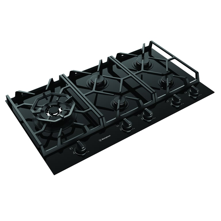 Westinghouse 90cm Ceramic Cooktop WHG955BCA Image of Cooktop Gas Westinghouse 900 Glass