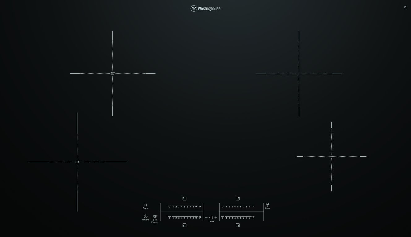 Westinghouse 90cm Induction Cooktop WHI943BD Image of Cooktop Induction Westinghouse 900