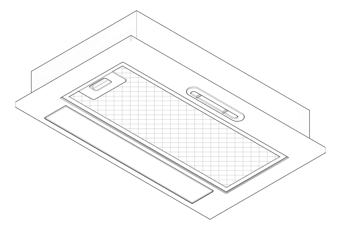 3D Documentation Image of Rangehood Integrated Westinghouse 510
