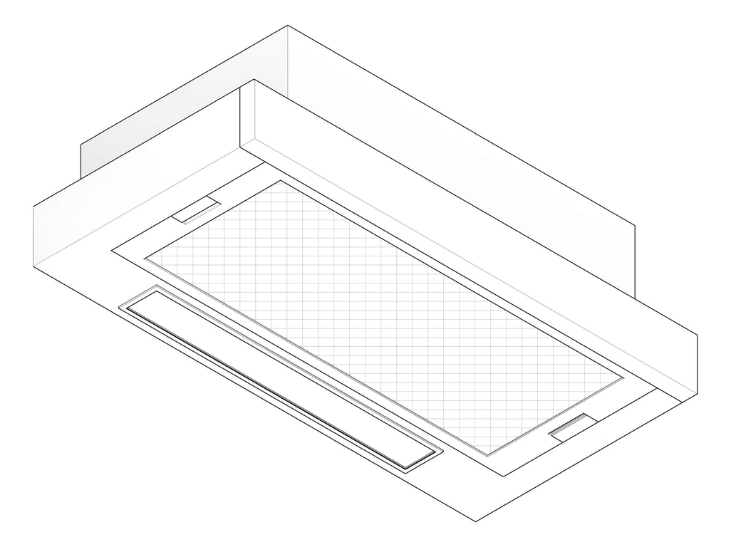 3D Documentation Image of Rangehood SlideOut Westinghouse 600
