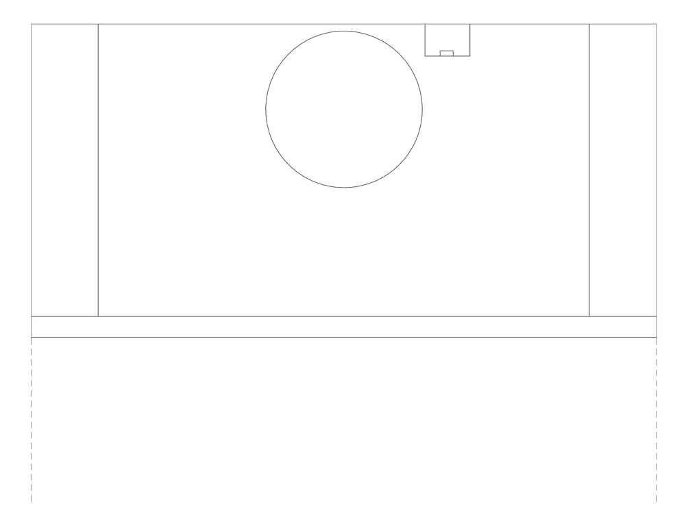 Plan Image of Rangehood SlideOut Westinghouse 600