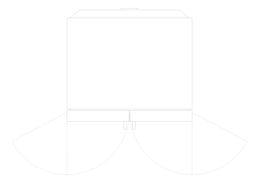 Plan Image of Refrigerator FrenchDoor Westinghouse 491L
