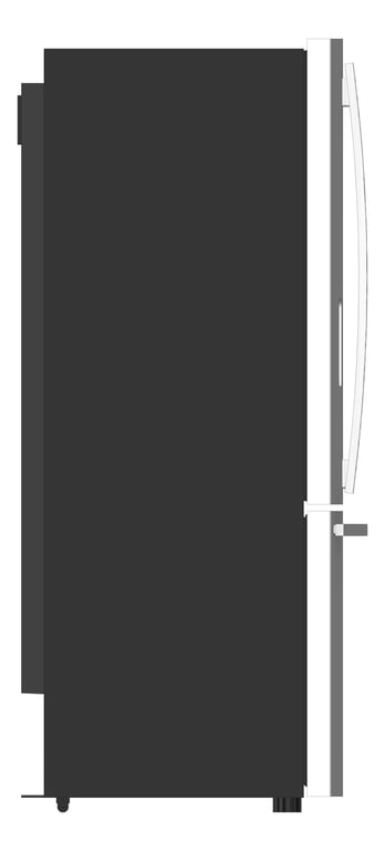 Left Image of Refrigerator FrenchDoor Westinghouse 565L