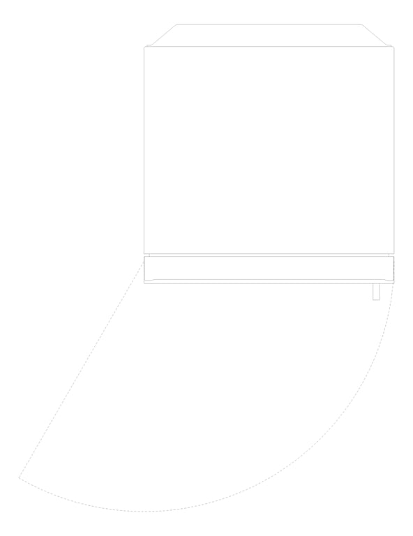 Plan Image of Refrigerator SingleDoor Westinghouse 466L