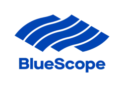 Bluescope Logo BlueScope logo, indicating a strategic partnership with IGS Group, highlighting their joint expertise in steel production.