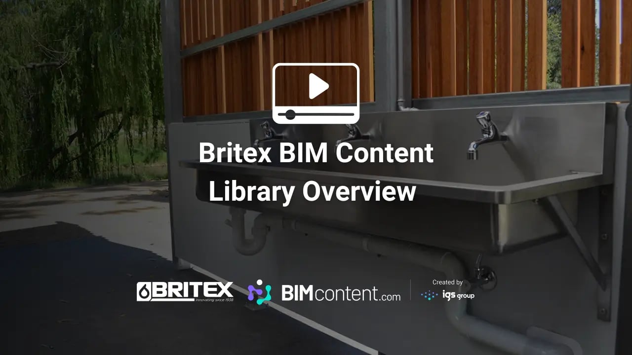 Britex BIM library on bimcontent.com