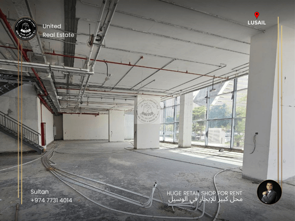 Spacious Shop for Rent in Prime Location lusail - Shop in Lusail City