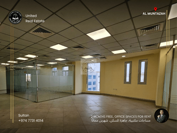 TWO MONTHS FREE | OFFICE SPACES READY TO MOVE IN - Office in Al Rawabi Street