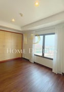 Sea View | Semi Furnished 3BR + Maids Room - Apartment in West Porto Drive