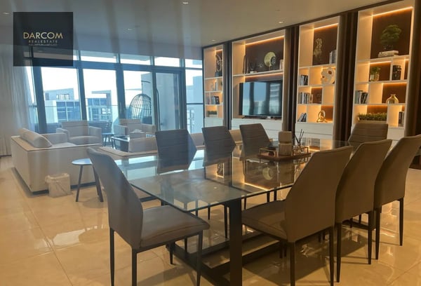 luxury_ 3+maid room _Furnished_lusail - Apartment in Lusail City