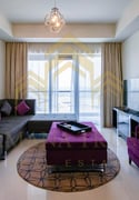 Furnished Apartment with Long Balcony and Sea View - Apartment in Burj DAMAC Waterfront