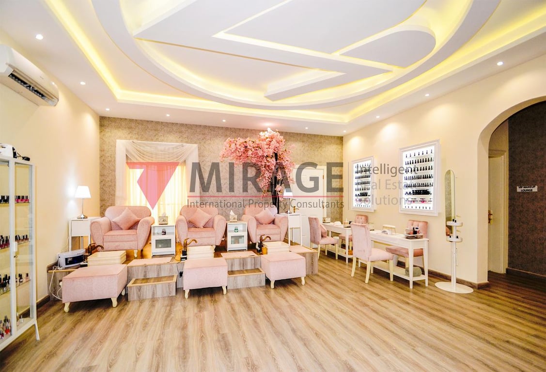 Luxurious beauty salon for sale in Al Khessa