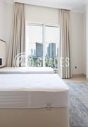 Furnished Two Bdm Apt with Balcony in Lusail - Apartment in Lusail City