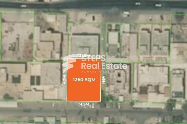 Residential Villa Land for Sale in Al Dafna - Plot in Al Rawabi