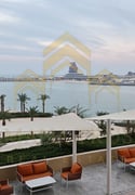 Furnished Apartment with Long Balcony and Sea View - Apartment in Burj DAMAC Waterfront