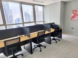 215 Sqm Fully Furnished Office Space in West Bay!! - Office in Palm Tower B