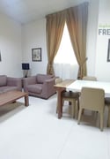 Spacious Fully Furnished 1BHK Close To Metro - Apartment in Umm Ghuwalina