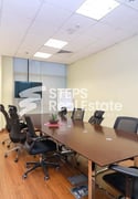 Furnished Business Center with Bills Included - Office in Al Sadd Road