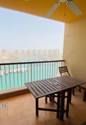 FULL MARINA VIEW | 2 BHK FF | BALCONY - Apartment in West Porto Drive