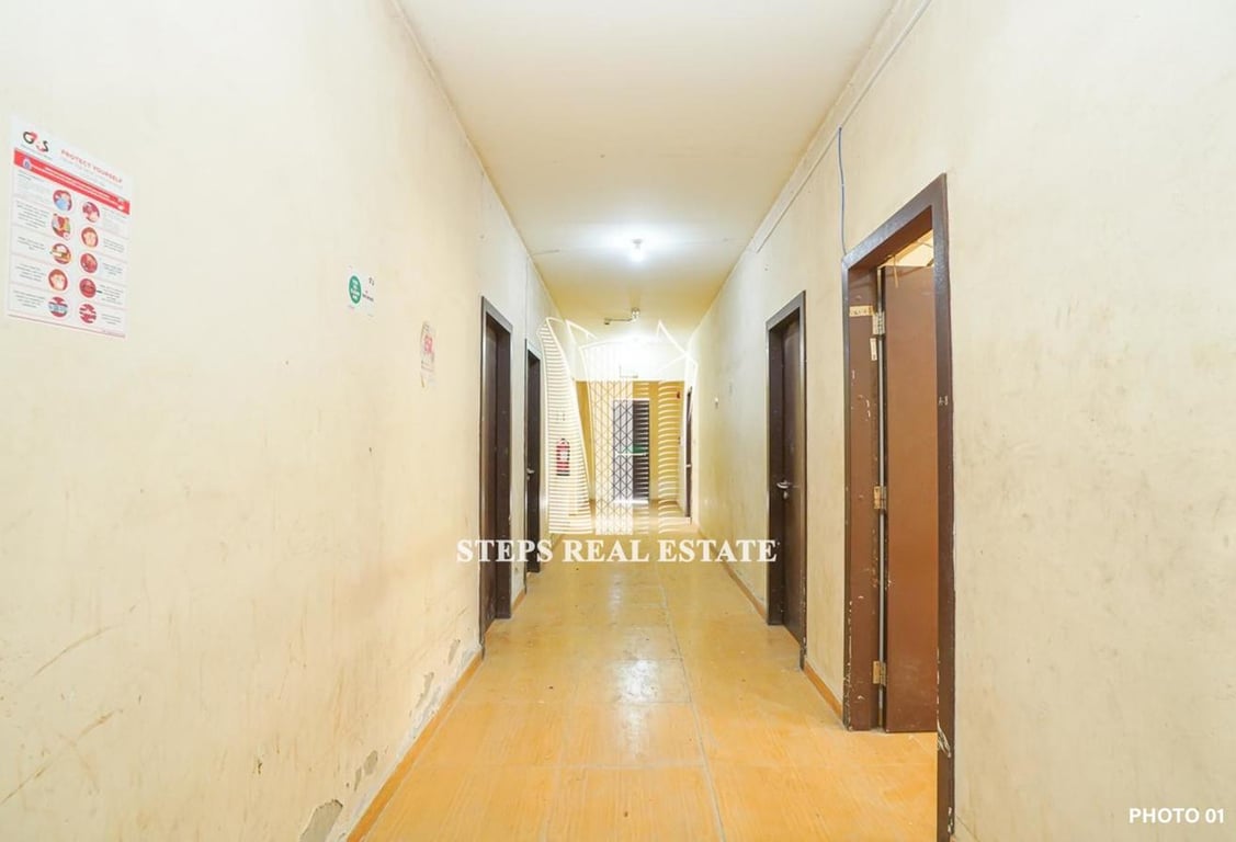150 Big size Rooms at industrial area for rent