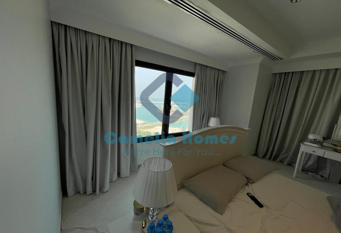 SEA VIEW 3BR+Maid Room S-Furnished APRT in PEARL