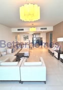Bright, spacious three bedrooms with sea view