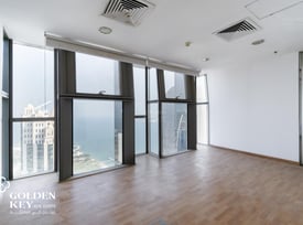 High Floor ✅ Premium Tower | Large Layout - Office in West Bay
