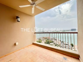 2 Bedrooms semi furnished Sea View In Pearl - Apartment in Porto Arabia