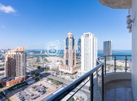 Two Bedroom Apartment with Balcony in Lusail - Apartment in Marina Tower 21