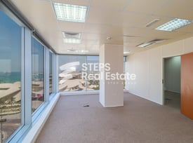 Sea View Office Spaces for Rent in Corniche Doha - Office in Regency Business Center 2