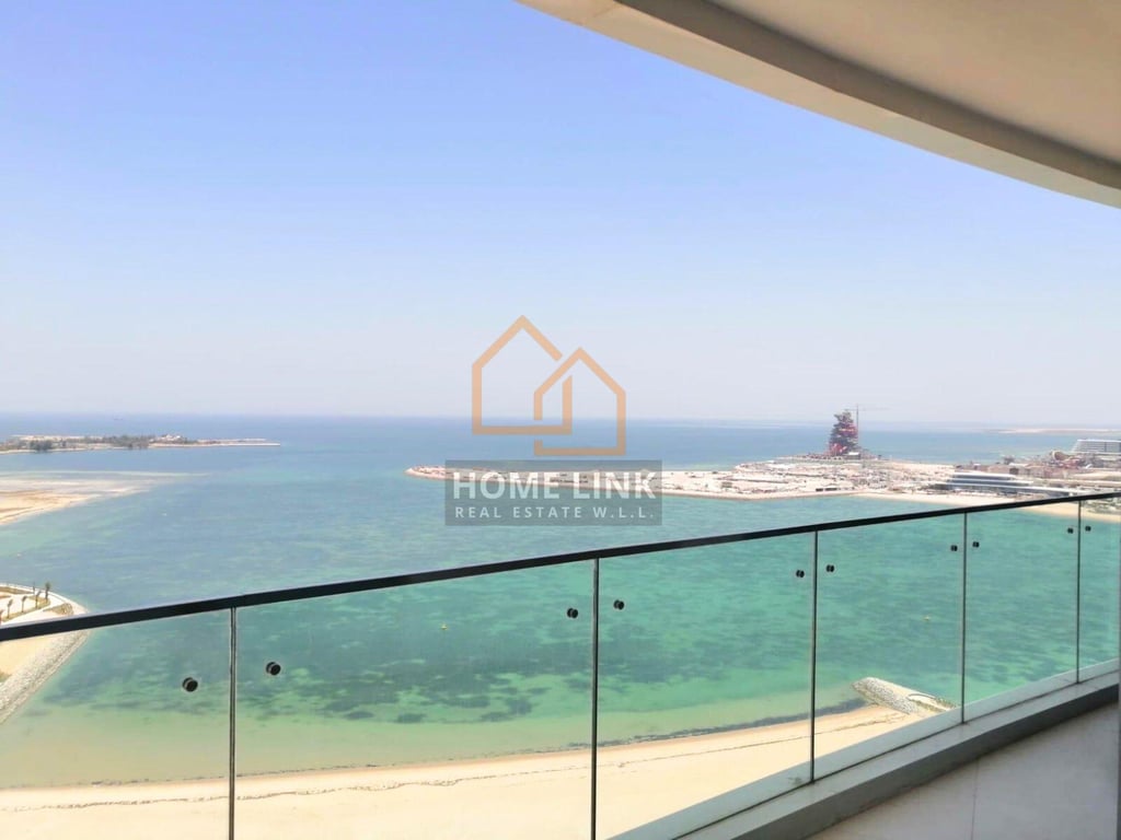 Exceptional Direct Sea View | 2 Bedroom Apartment - Apartment in Waterfront Residential