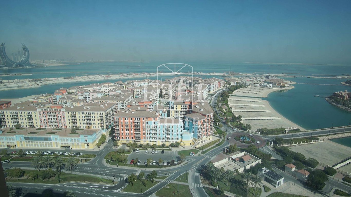 SEA VIEW HIGH FLOOR | For Rent | FF 2 BED - Apartment in Porto Arabia
