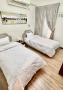 Modern 2BHK Furnished Apartment with Utilities, Steps from Metro - Apartment in Fereej Bin Mahmoud