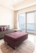 Furnished Two Bdm Apt with Sea View in Lusail - Apartment in Waterfront Residential