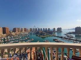 Full Marina View HighFloor 3BR+Maid Rented For 14K - Apartment in Porto Arabia